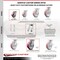 Service Caster 4 Inch Kingpinless Poly on Aluminum Wheel Caster Brakes 2 Rigid SCC, 2PK SCC-KP30S420-PAR-SLB-2-R-2 - alternate 7